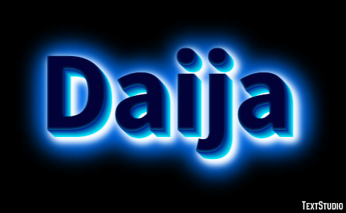 Daija Text effect