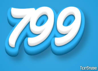 799 Text Effect