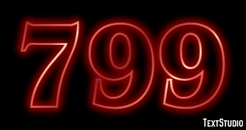 799 Text Effect