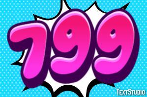 799 Text Effect