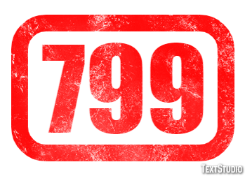 799 Text Effect