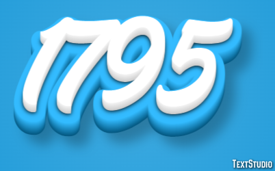 1795 Efekt tekstowy