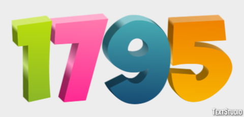 1795 Efekt tekstowy