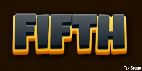 Fifth Text Effect
