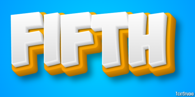 Fifth Text Effect