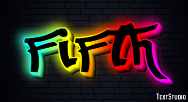 Fifth Text Effect