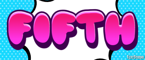 Fifth Text Effect