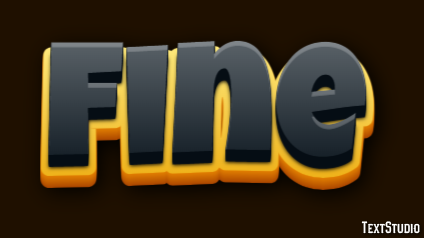 Fine Text Effect