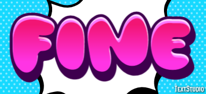 Fine Texteffekt