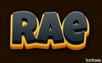 Rae Text effect