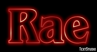 Rae Text effect