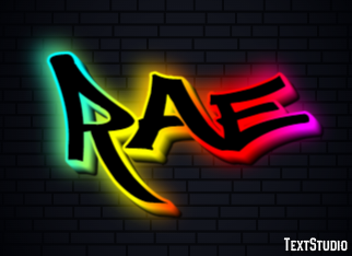 Rae Text effect