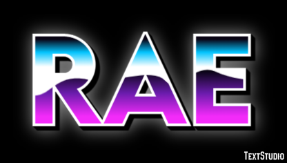 Rae Text effect