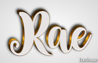 Rae Text effect