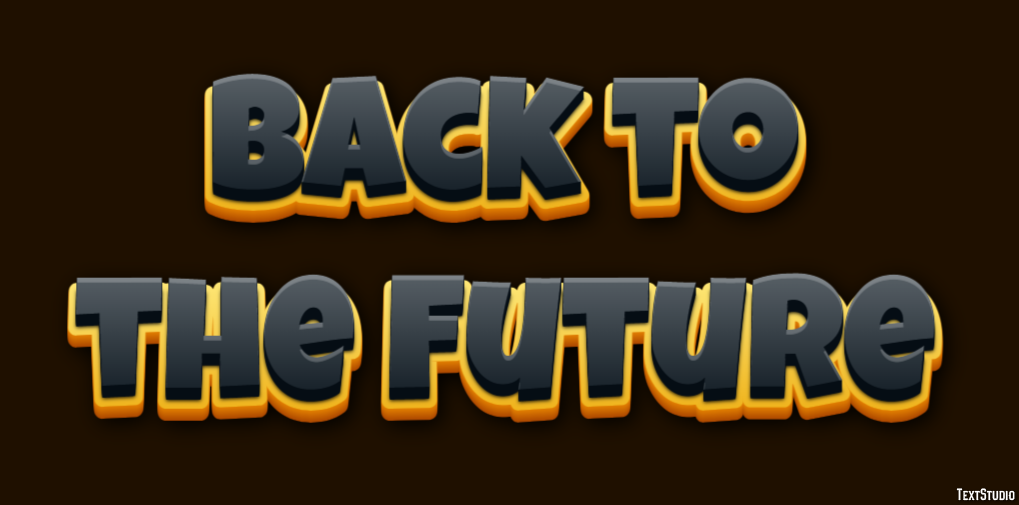 Back to the Future Metin Efekti