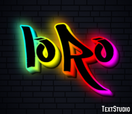 Loro Efecto de Texto