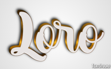 Loro Efecto de texto