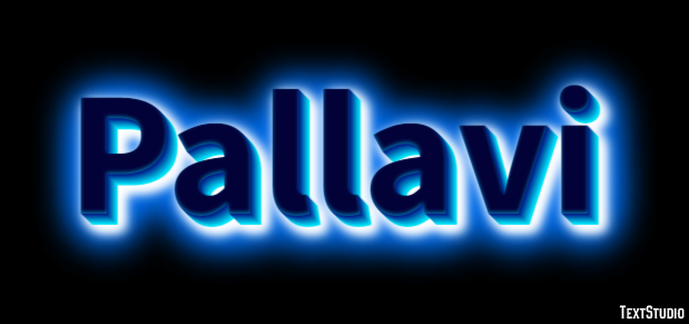 Pallavi Text Effect