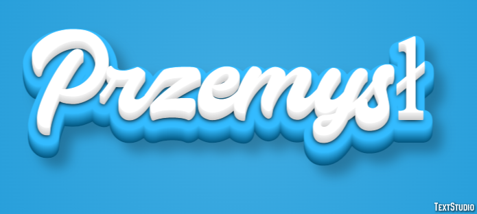 Przemysł Efekt tekstowy