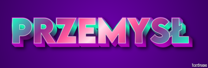 Przemysł Efekt tekstowy