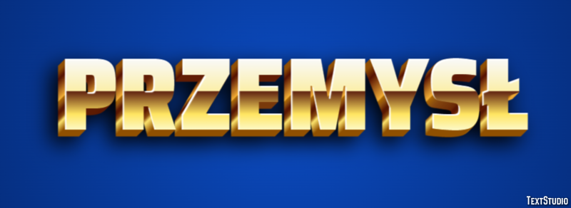 Przemysł Efekt tekstowy