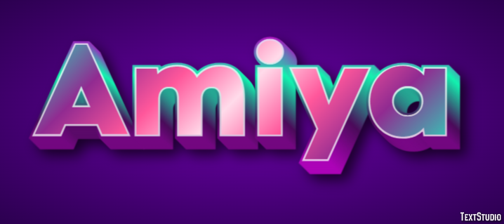 Amiya Text Effect