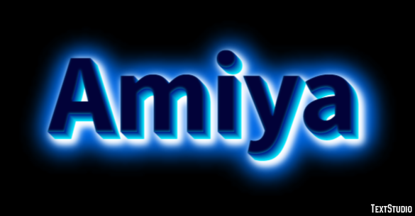 Amiya Text Effect