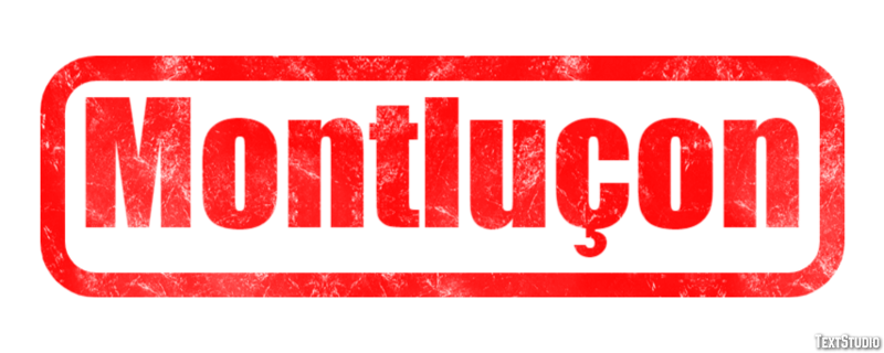 Montluçon Efekt tekstowy