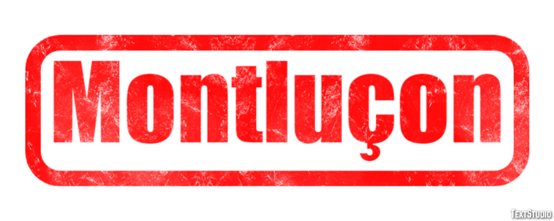 Montluçon Effetto testo