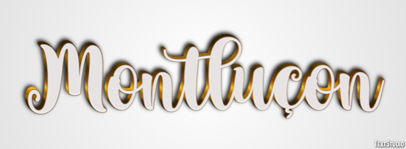 Montluçon Efecto de Texto