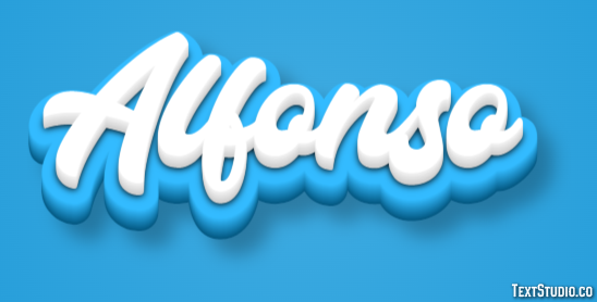 Alfonso Text Effect