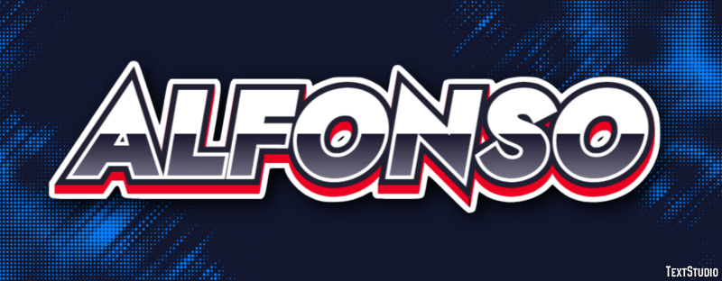 Alfonso Text Effect