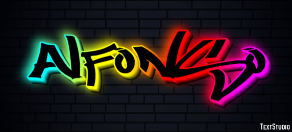 Alfonso Text Effect