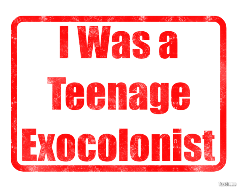 I Was a Teenage Exocolonist Efecto de texto