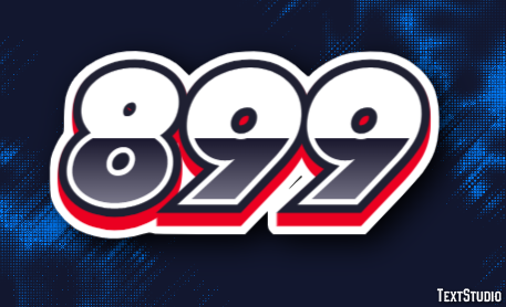 899 Text Effect