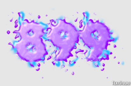 899 Text Effect