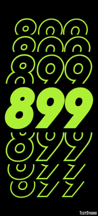899 Text Effect
