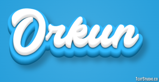 Orkun Texteffekt