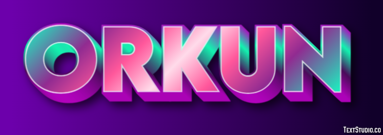 Orkun Texteffekt