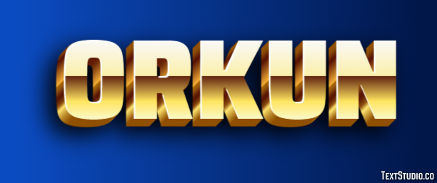 Orkun Tekst Effect