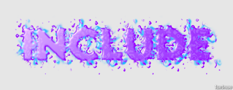Include Text Effect
