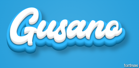 Gusano Texteffekt