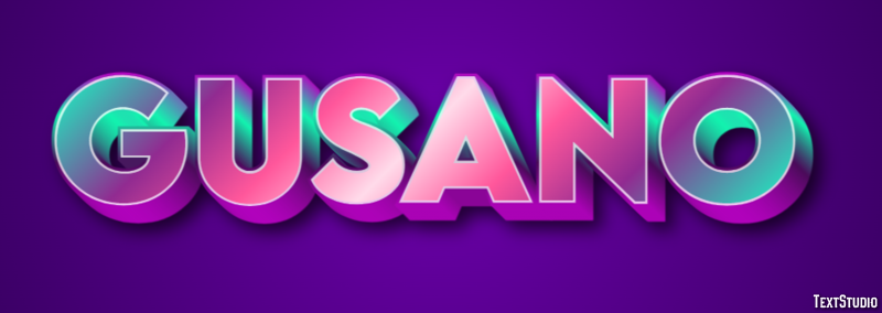 Gusano Texteffekt