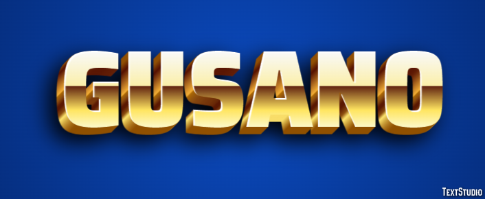 Gusano Texteffekt