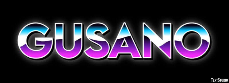 Gusano Texteffekt