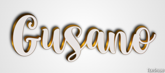 Gusano Texteffekt