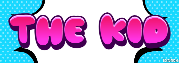 The Kid Text Effect