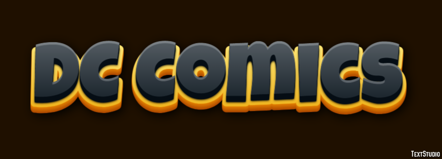 DC Comics Text Effect