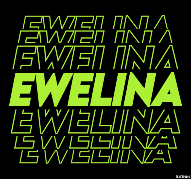 Ewelina Efekt tekstowy