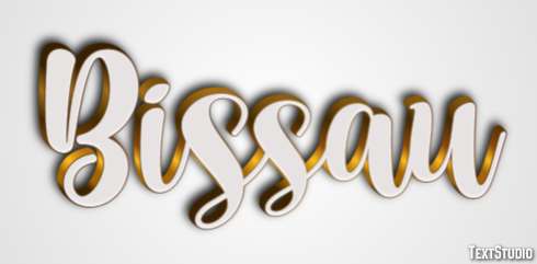 Bissau Efekt tekstowy